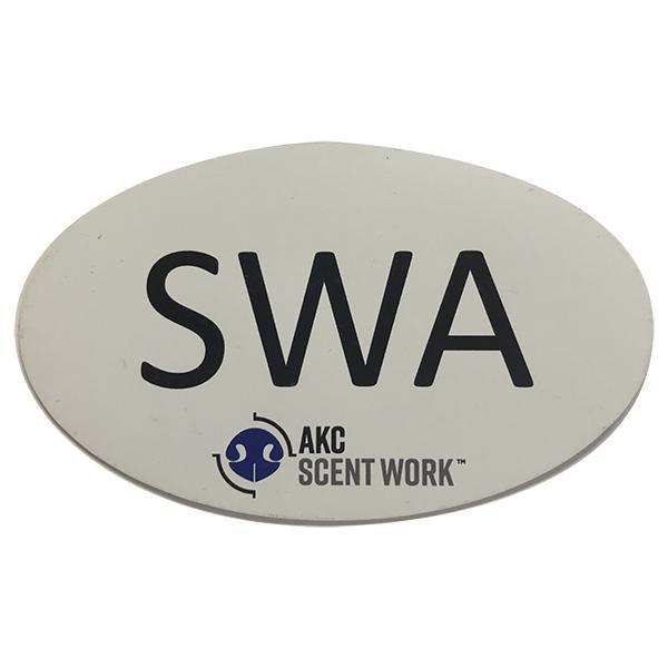 Scent Work Sticker SWD