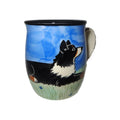 Australian Shepherd Hand-Painted Ceramic Mug