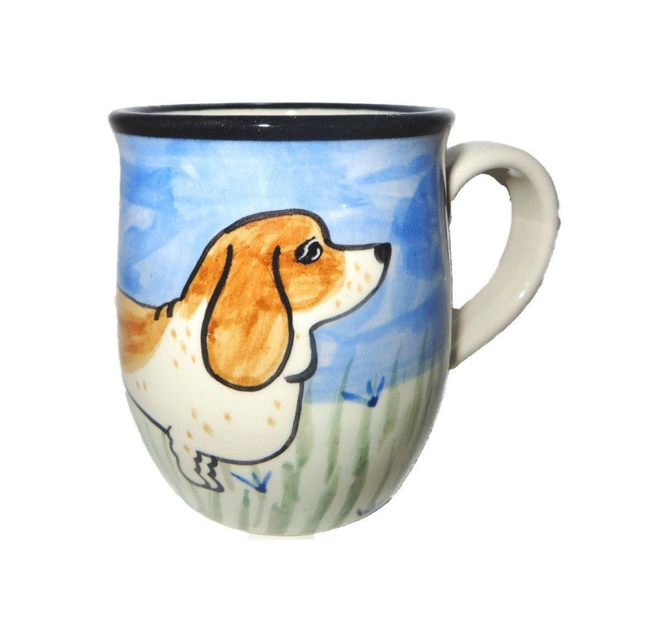 Basset Hound Ceramic Mug