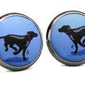 Black Labrador Retriever Cufflinks