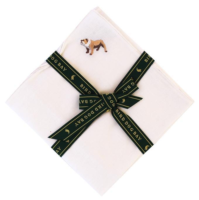 Bulldog Brawn Pocket Square