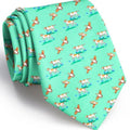 Pointer Quail Hunt Neck Tie