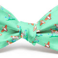 Pointer Quail Hunt Bow Tie