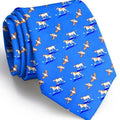 Pointer Quail Hunt Neck Tie