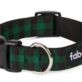 Nylon Buffalo Check Dog Collar