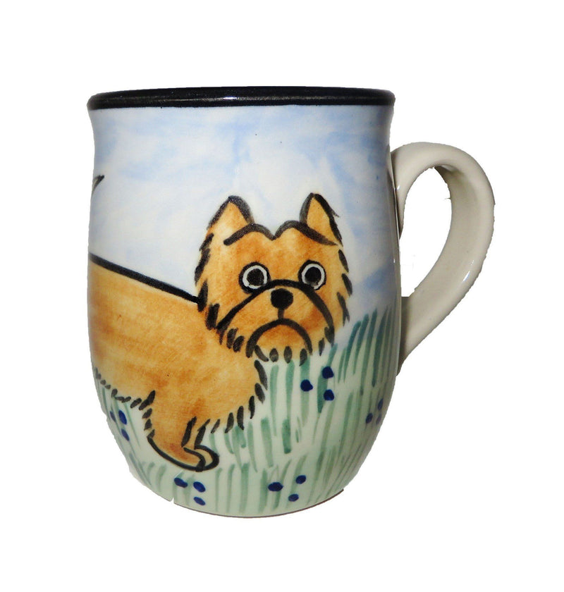 Cairn Terrier Hand-Painted Ceramic Mug