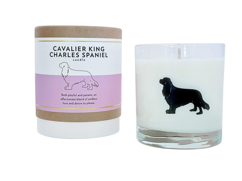 Cavalier King Charles Spaniel Candle