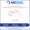 ^AKC DNA Kit - Barcoded
