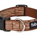Nylon Faux Bois Dog Collar