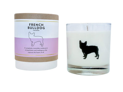 French Bulldog Candle