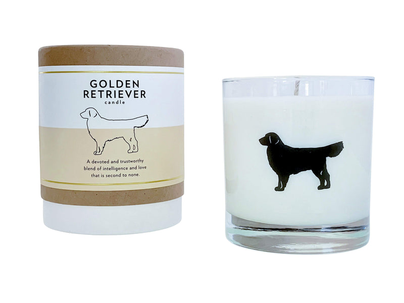 Golden Retriever Candle