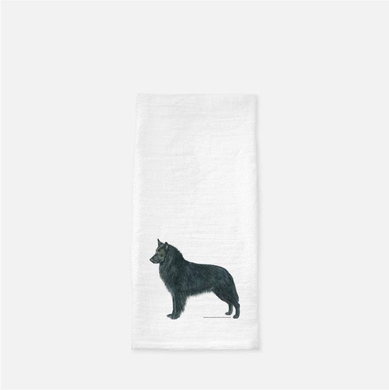 Belgian Sheepdog Tea Towel