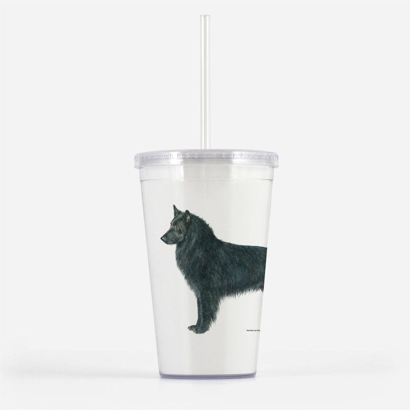 Belgian Sheepdog Beverage Tumbler