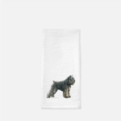 Bouvier des Flandres Tea Towel