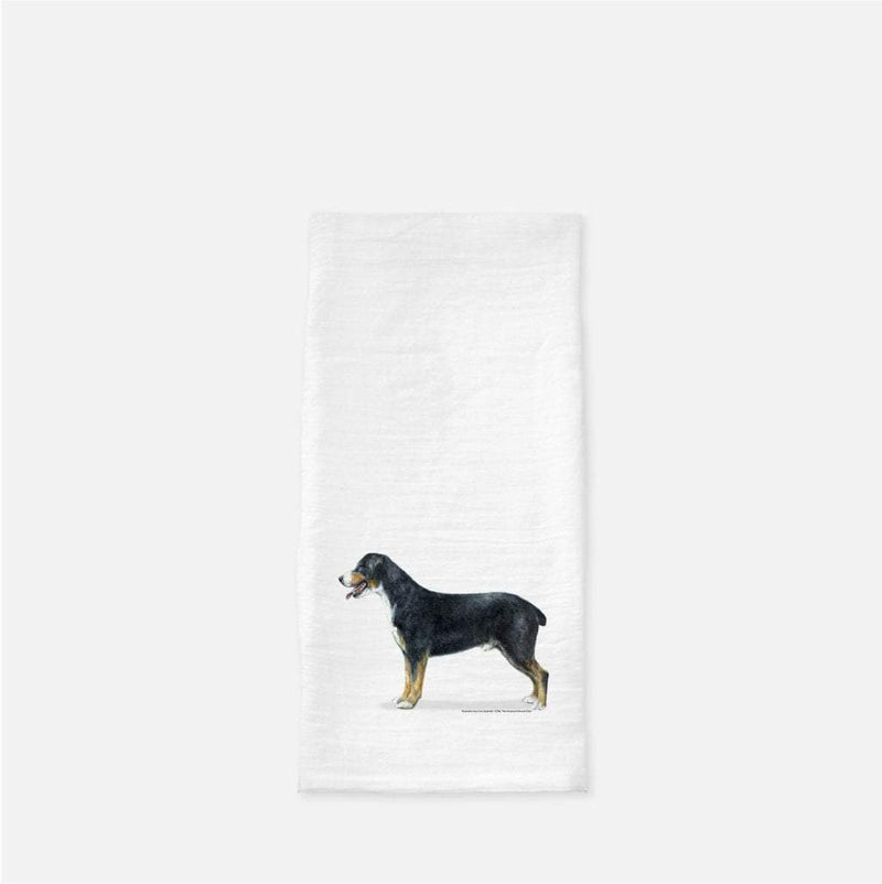 Entlebucher Mountain Dog Tea Towel