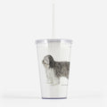 Polish Lowland Sheepdog Beverage Tumbler