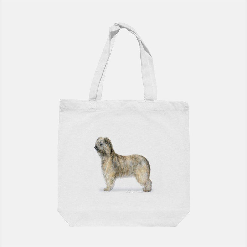 Rough Faced Pyrenean Shepherd Tote Bag