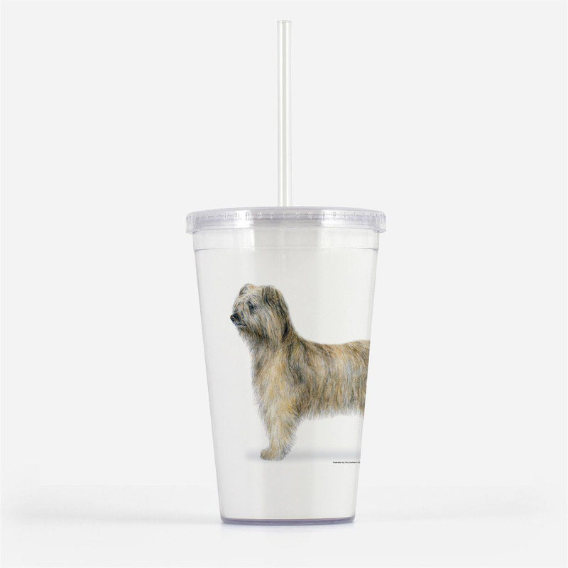 Pyrenean Shepherd Rough Face Beverage Tumbler