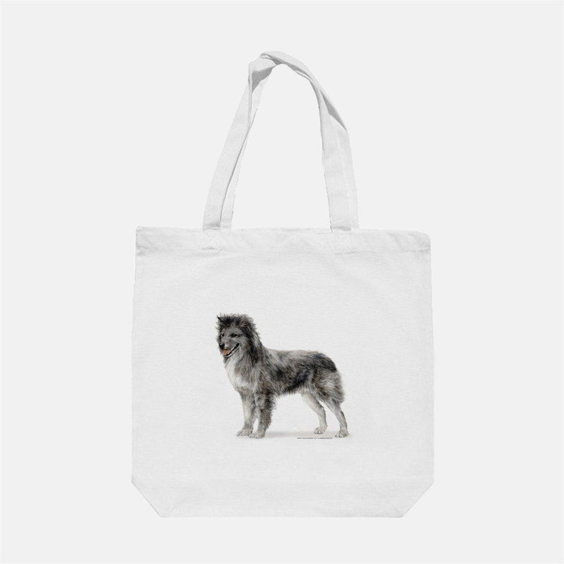 Smooth Faced Pyrenean Shepherd Tote Bag