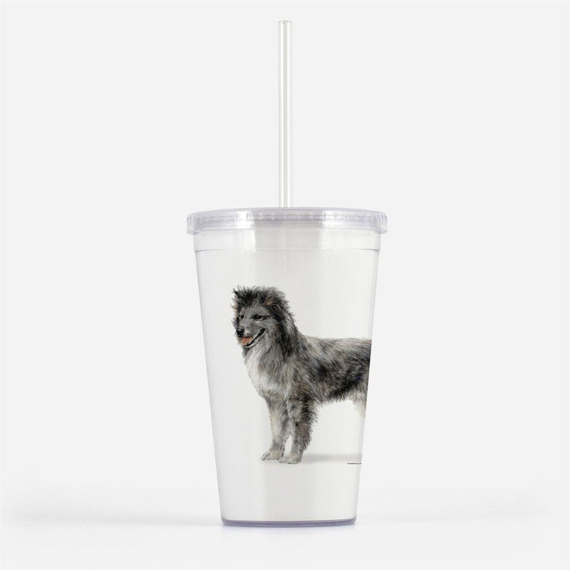 Pyrenean Shepherd Smooth Face Beverage Tumbler