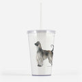 Afghan Hound Beverage Tumbler
