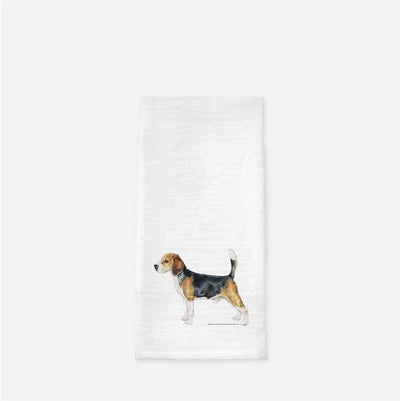 Beagle Tea Towel