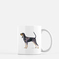 Black and Tan Coonhound Coffee Mug