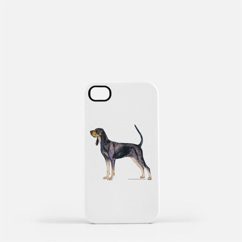 Black and Tan Coonhound Phone Case