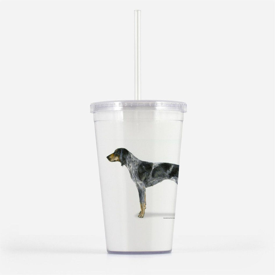 Bluetick Coonhound Beverage Tumbler