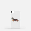 Longhaired Dachshund Phone Case