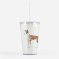 Ibizan Hound Beverage Tumbler