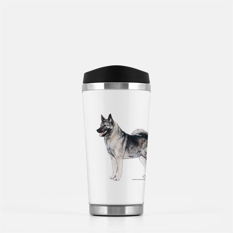 Norwegian Elkhound Travel Mug