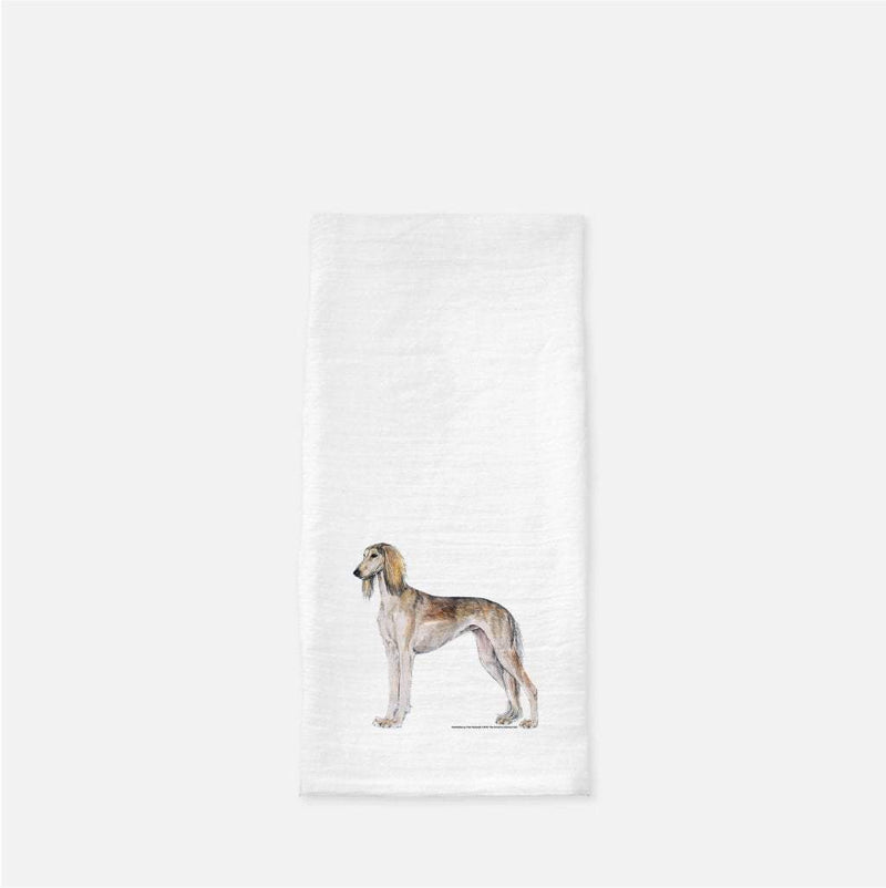 Saluki Tea Towel