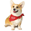 Personalized Red Dog Bandana