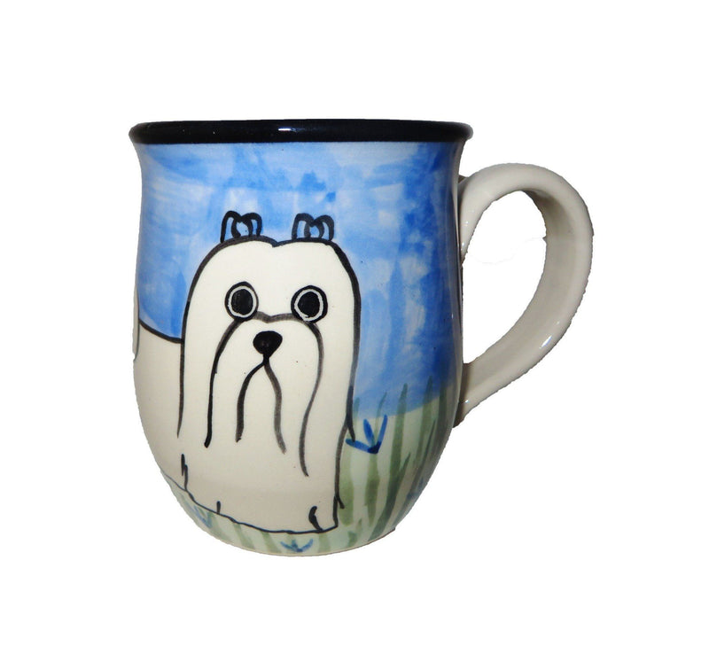 Maltese Hand-Painted Ceramic Mug