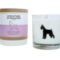 Miniature Schnauzer Candle