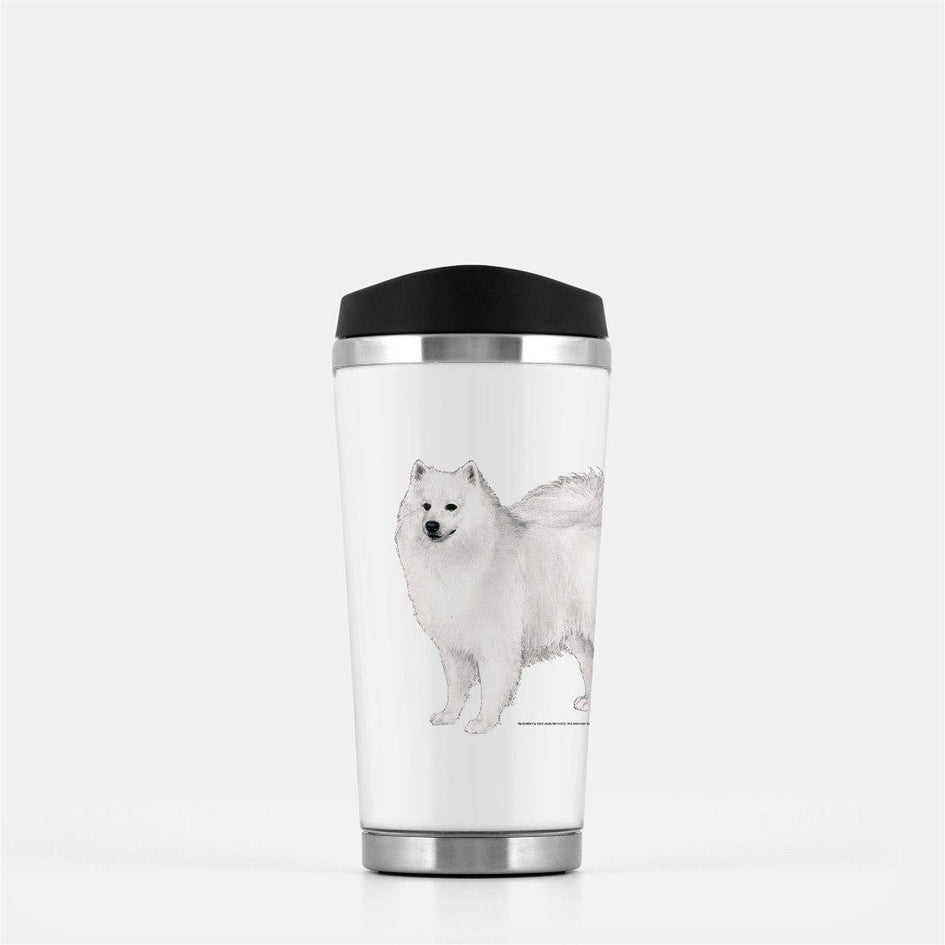 American Eskimo Dog Travel Mug