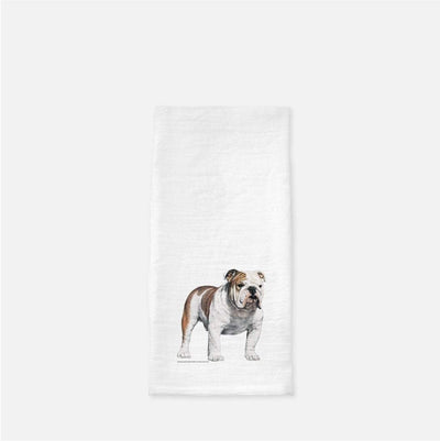 Bulldog Tea Towel