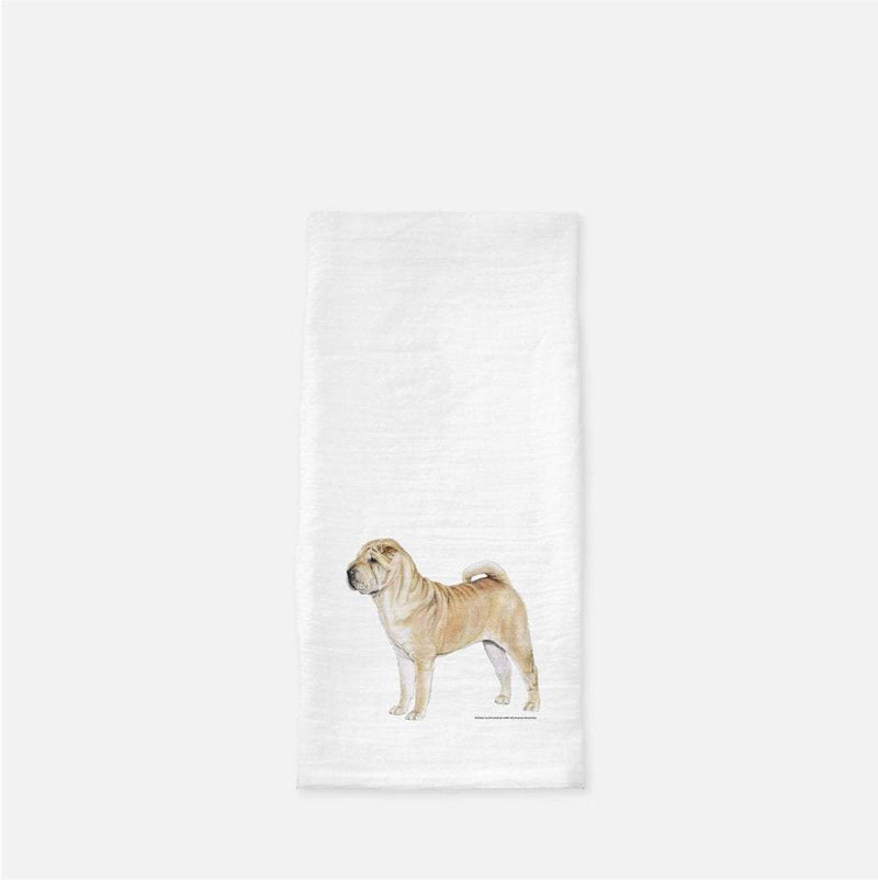 Chinese Shar Pei Tea Towel