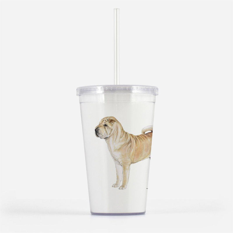 Chinese Shar-Pei Beverage Tumbler