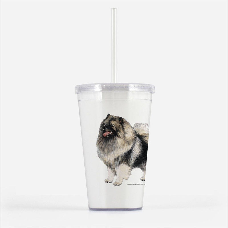 Keeshond Beverage Tumbler