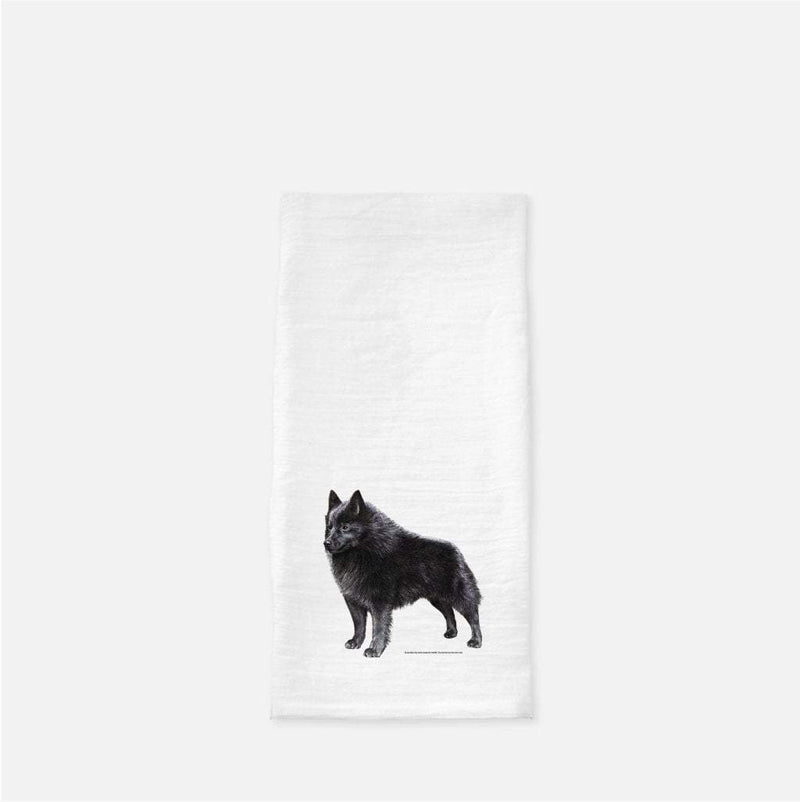 Schipperke Tea Towel