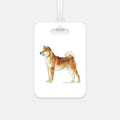 Shiba Inu Luggage Tag
