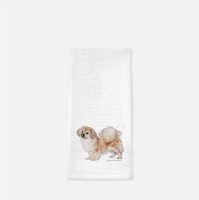 Tibetan Spaniel Tea Towel