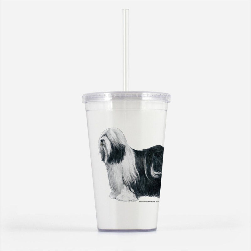 Tibetan Terrier Beverage Tumbler