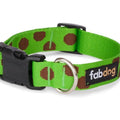 Nylon Polka Dot Dog Collar