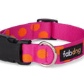 Nylon Polka Dot Dog Collar