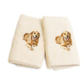 Embroidered Golden Retriever Hand Towel