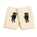 Embroidered Labrador Retriever Hand Towel