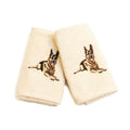 Embroidered German Shepherd Dog Hand Towel